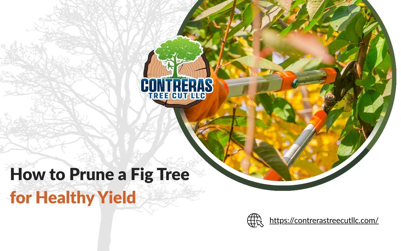 Essential tools for pruning a fig tree safely