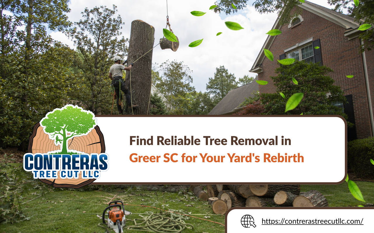 Tree removal in Greer, SC for a safer residential yard